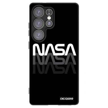 Picasee silikónový čierny obal pre Samsung Galaxy S25 Ultra 5G - NASA Triple