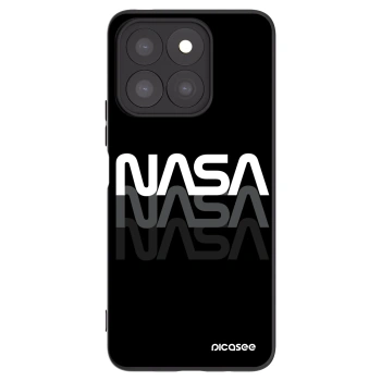 Picasee silikónový čierny obal pre Honor X8c - NASA Triple