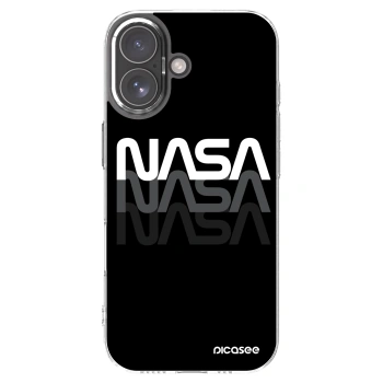 Picasee silikónový prehľadný obal pre Apple iPhone 17 - NASA Triple