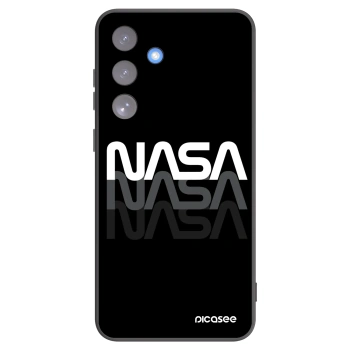 Picasee silikónový čierny obal pre Samsung Galaxy S25 FE 5G - NASA Triple