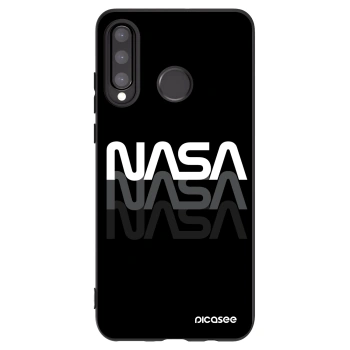 Picasee silikónový čierny obal pre Huawei P30 Lite - NASA Triple