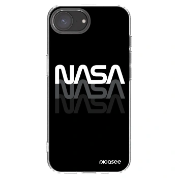 Picasee silikónový prehľadný obal pre Apple iPhone 17e - NASA Triple