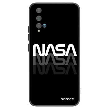 Picasee silikónový čierny obal pre Huawei Nova 5T - NASA Triple