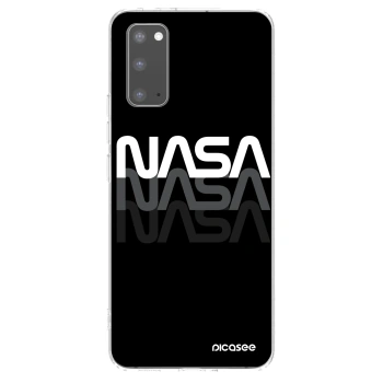 Picasee silikónový prehľadný obal pre Samsung Galaxy S20 G980F - NASA Triple