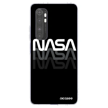 Picasee silikónový prehľadný obal pre Xiaomi Mi Note 10 Lite - NASA Triple