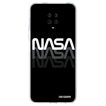 Picasee silikónový prehľadný obal pre Xiaomi Redmi Note 9S - NASA Triple
