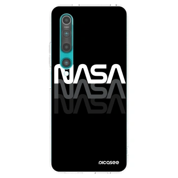 Picasee silikónový prehľadný obal pre Xiaomi Mi 10 - NASA Triple