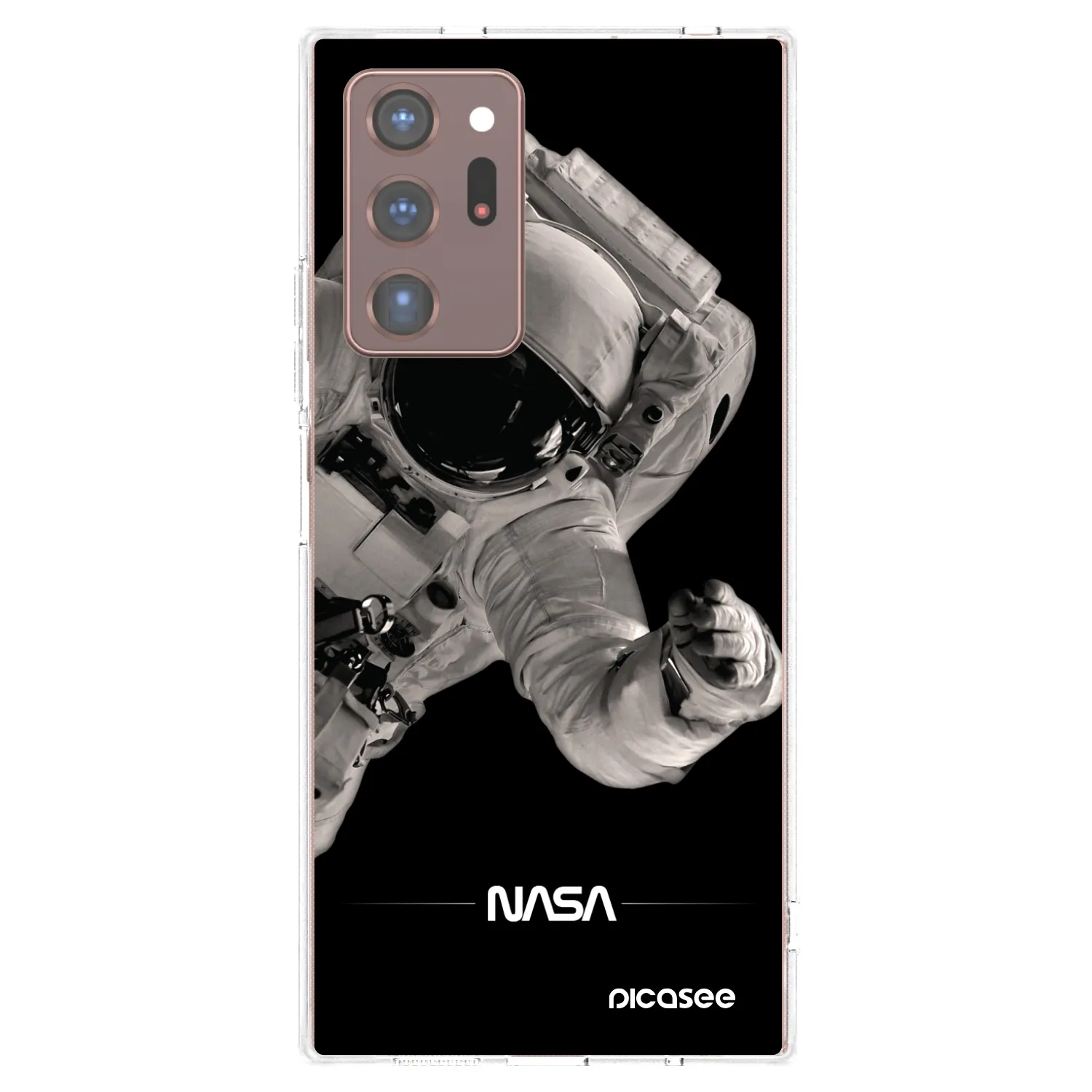 Picasee silikónový prehľadný obal pre Samsung Galaxy Note 20 Ultra - Astronaut Big