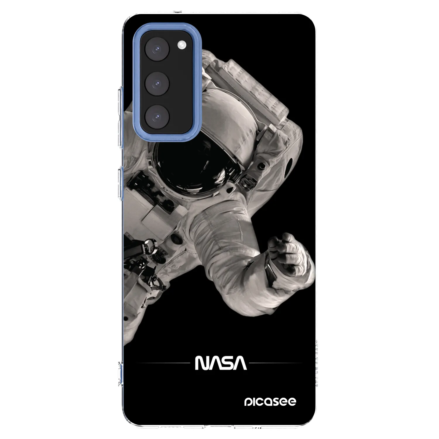 Picasee silikónový prehľadný obal pre Samsung Galaxy S20 FE - Astronaut Big
