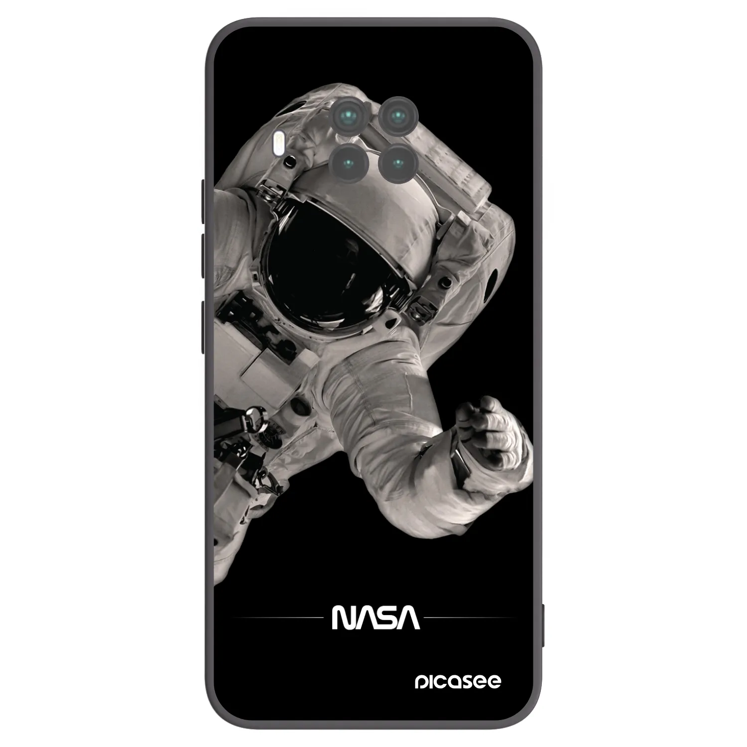 Picasee silikónový čierny obal pre Xiaomi Mi 10T Lite - Astronaut Big