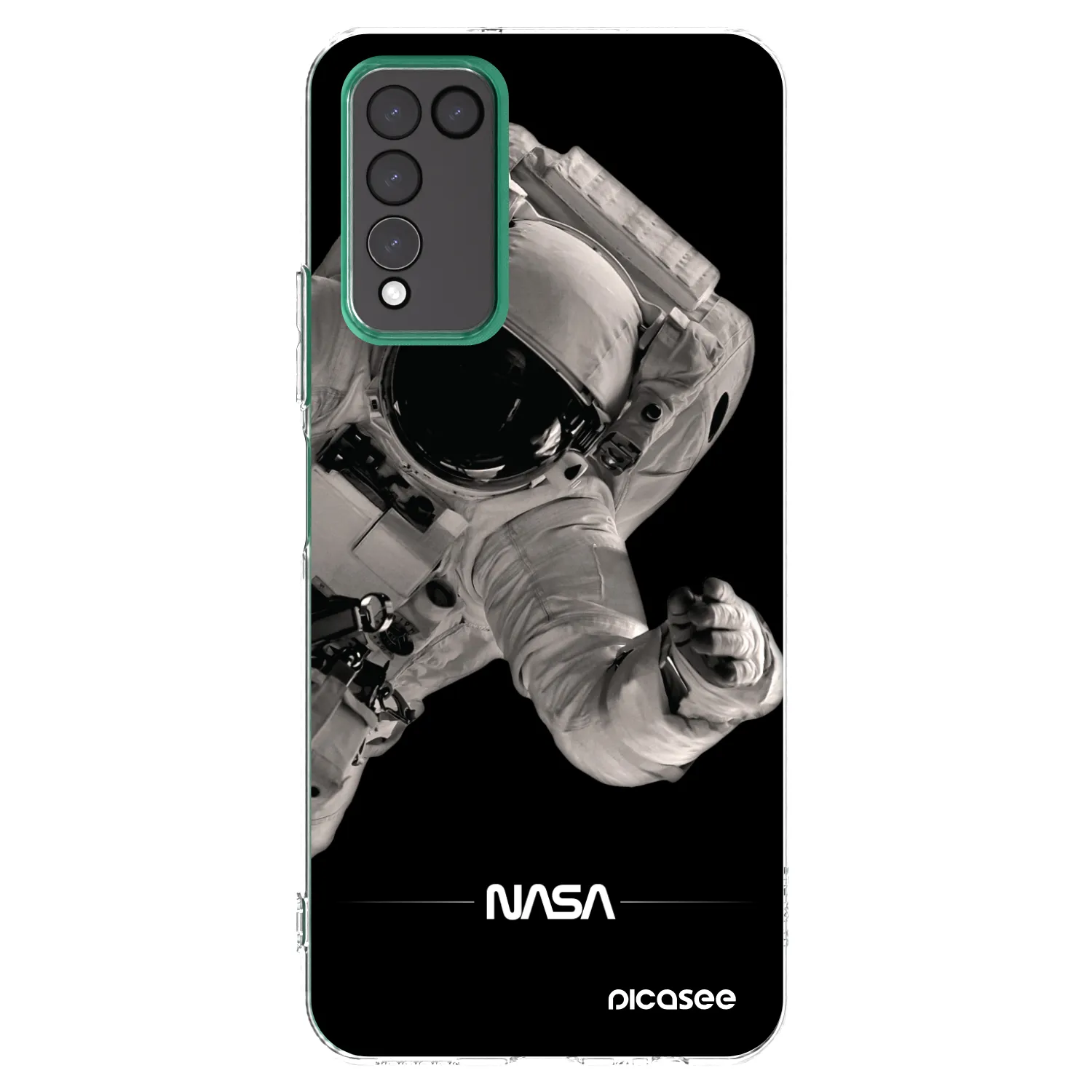 Picasee silikónový prehľadný obal pre Honor 10X Lite - Astronaut Big