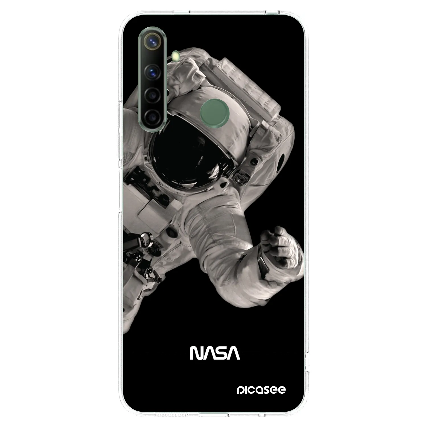 Picasee silikónový prehľadný obal pre Realme 6i - Astronaut Big