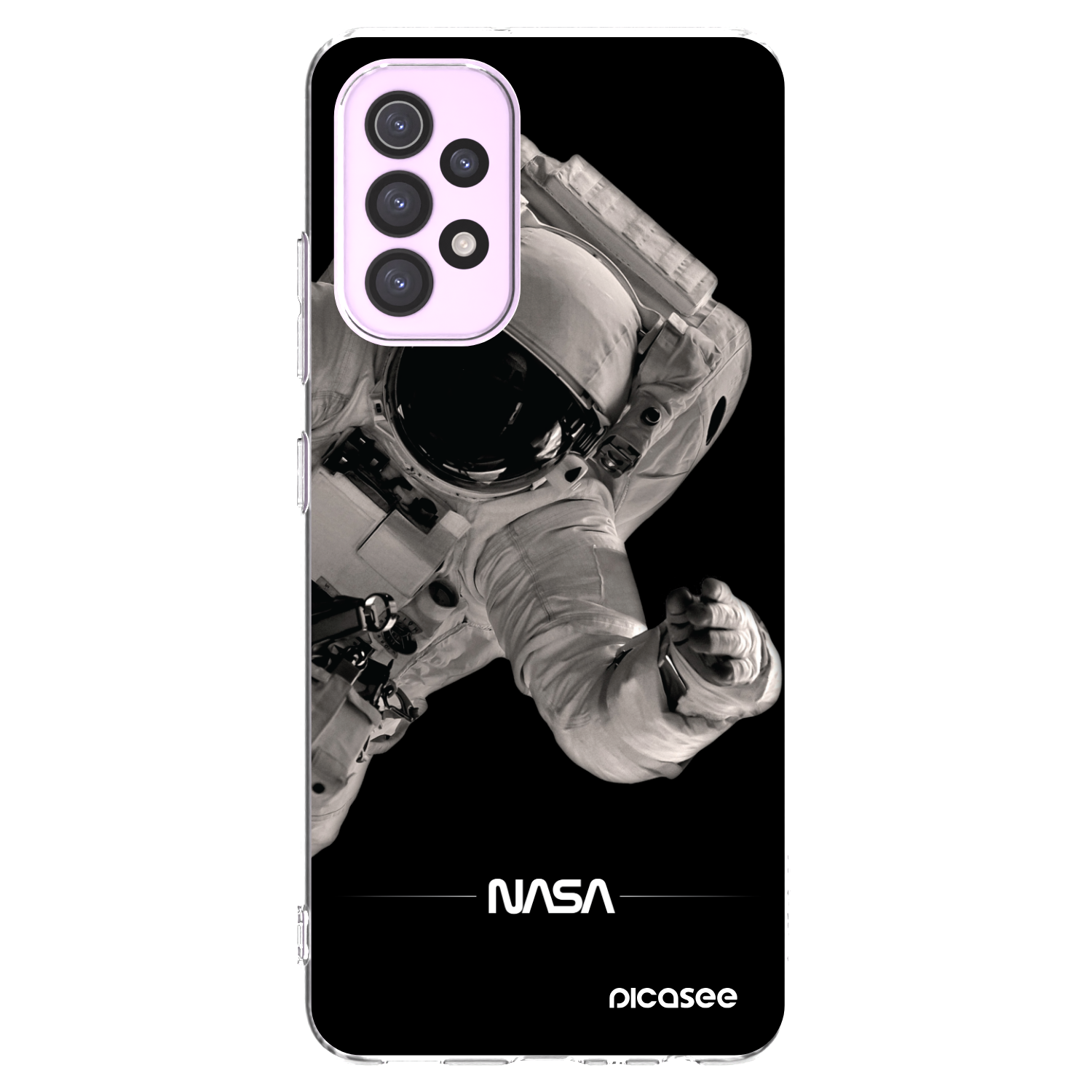 Picasee silikónový prehľadný obal pre Samsung Galaxy A32 5G A326B - Astronaut Big