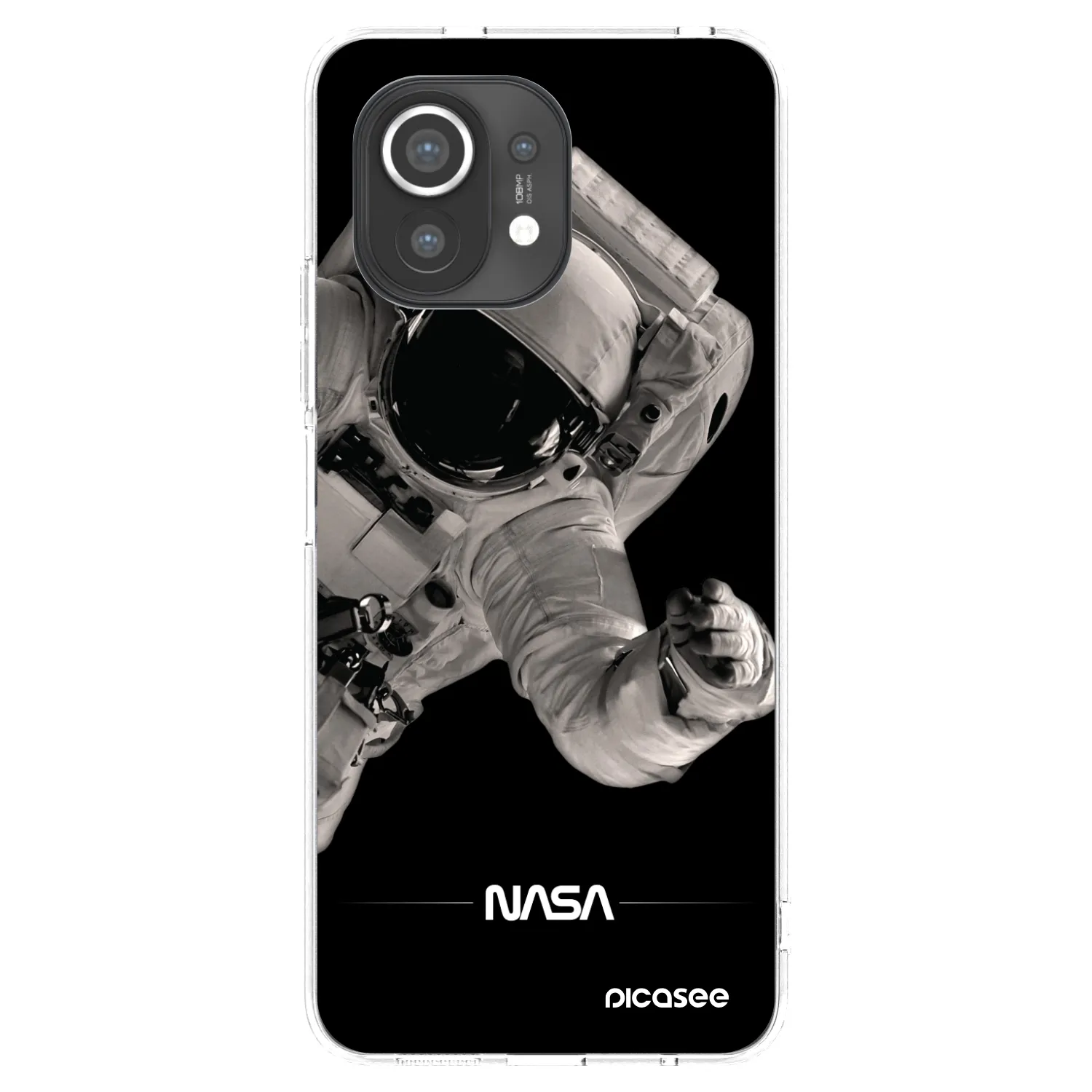 Picasee silikónový prehľadný obal pre Xiaomi Mi 11 - Astronaut Big