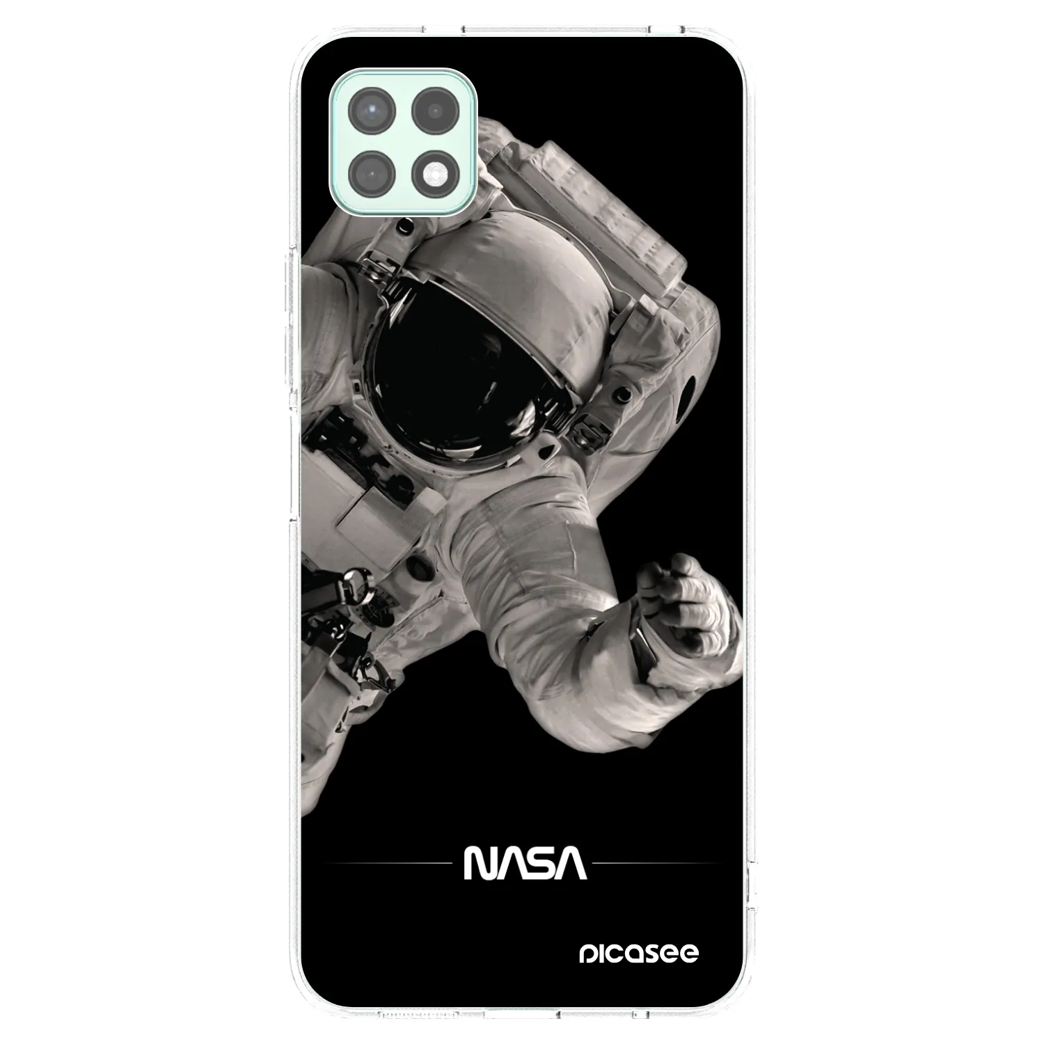 Picasee silikónový prehľadný obal pre Samsung Galaxy A22 A226B 5G - Astronaut Big