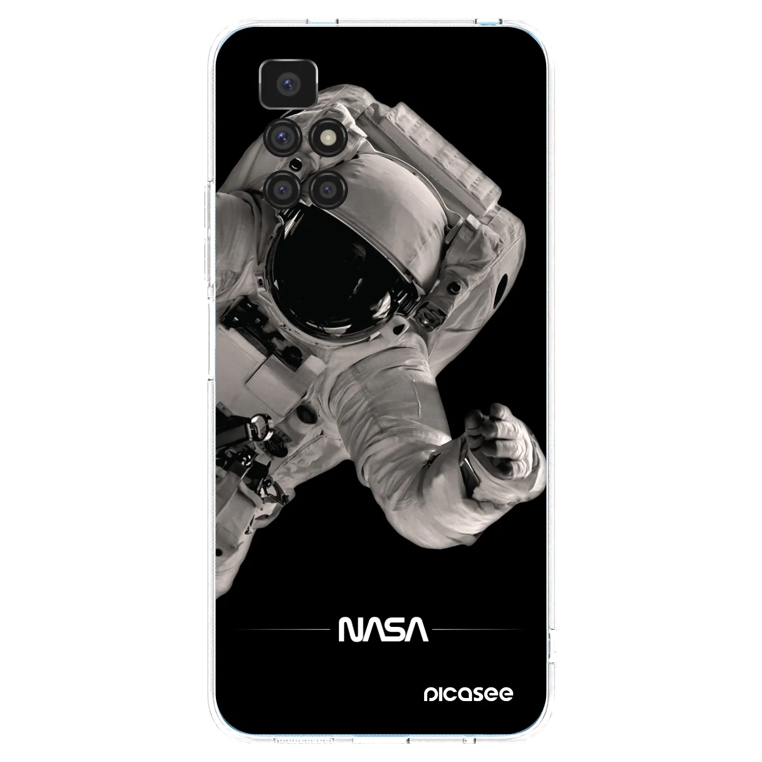 Picasee silikónový prehľadný obal pre Xiaomi Redmi 10 - Astronaut Big