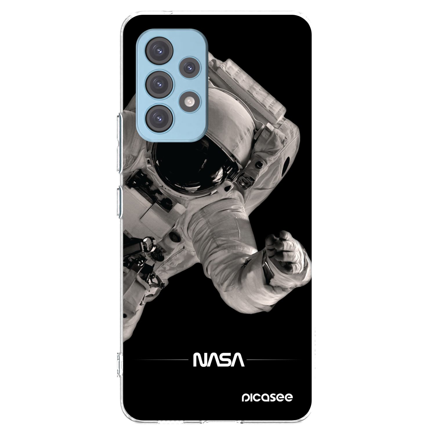Silikónový prehľadný obal pre Samsung Galaxy A53 5G A536 - Astronaut Big