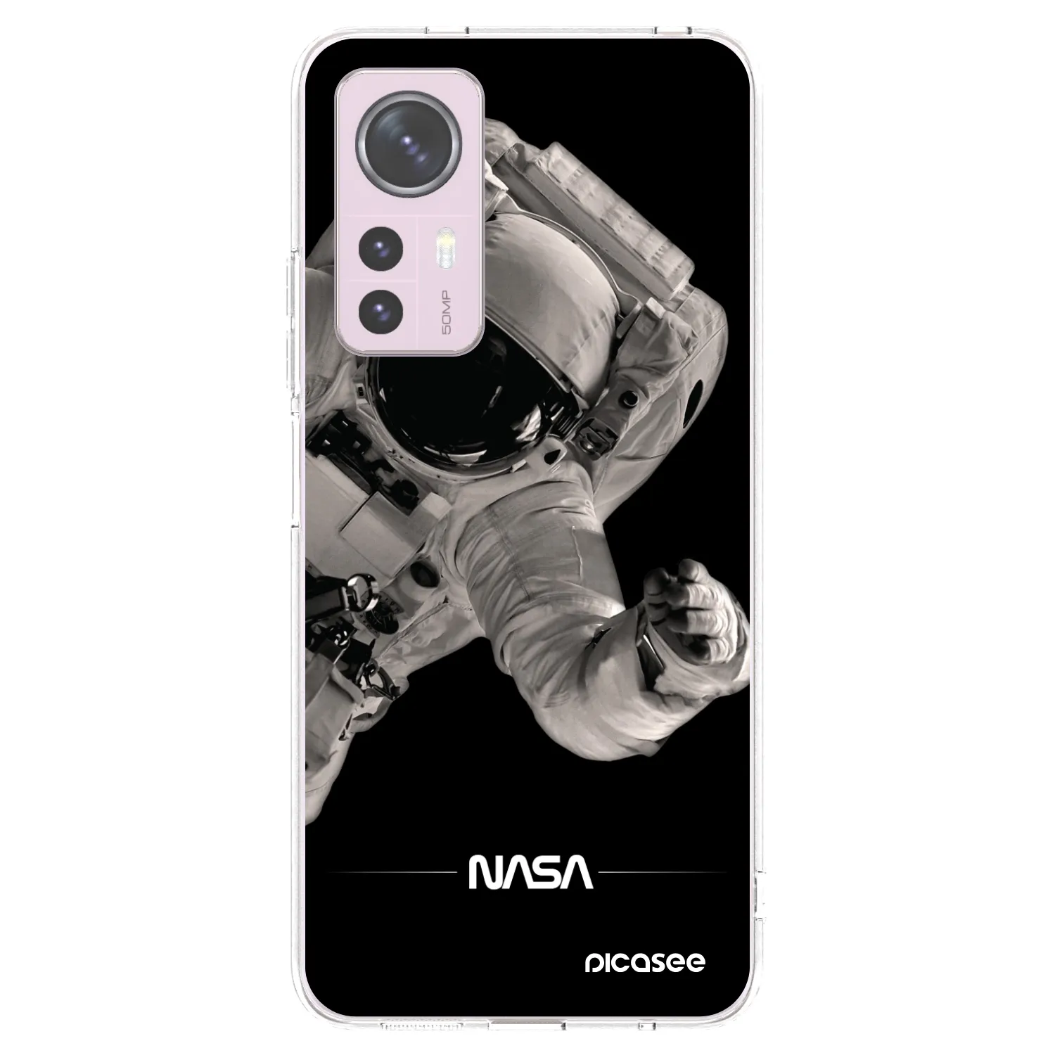 Picasee silikónový prehľadný obal pre Xiaomi 12 - Astronaut Big