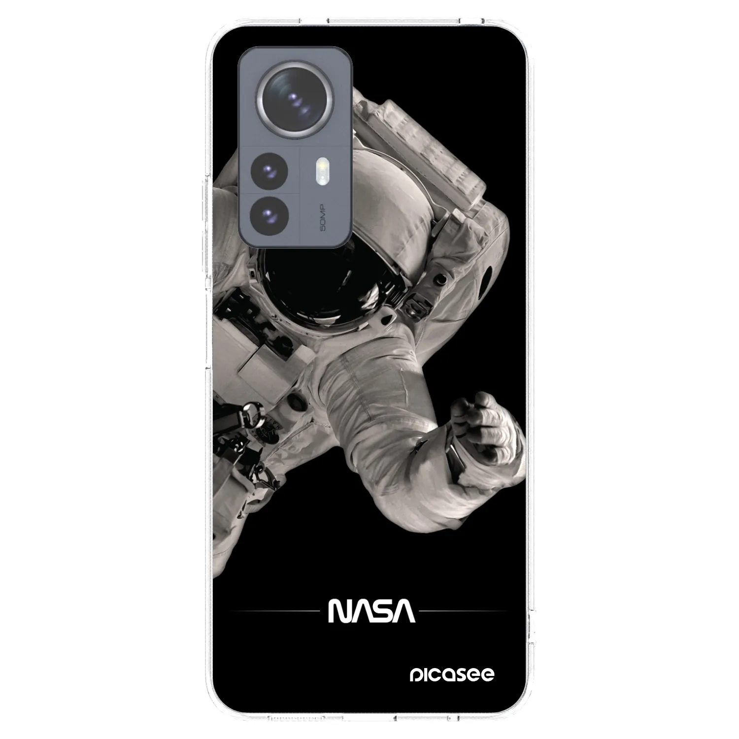Picasee silikónový prehľadný obal pre Xiaomi 12 Pro - Astronaut Big