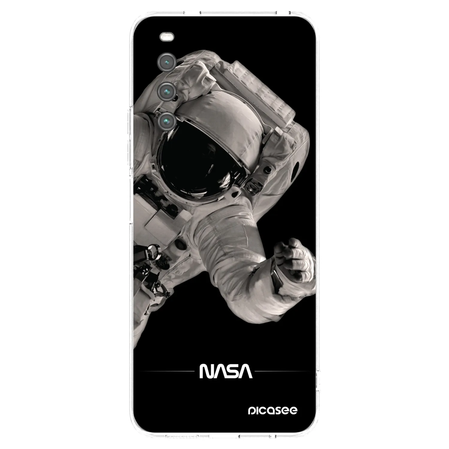 Picasee silikónový prehľadný obal pre Sony Xperia 10 IV 5G - Astronaut Big