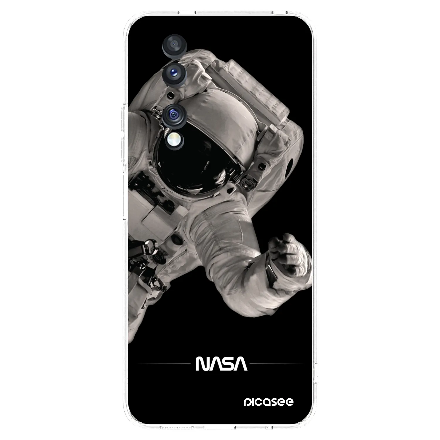 Picasee silikónový prehľadný obal pre Honor 70 - Astronaut Big