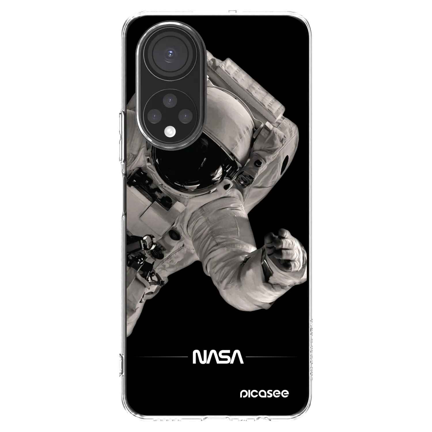 Picasee silikónový prehľadný obal pre Honor X7 - Astronaut Big