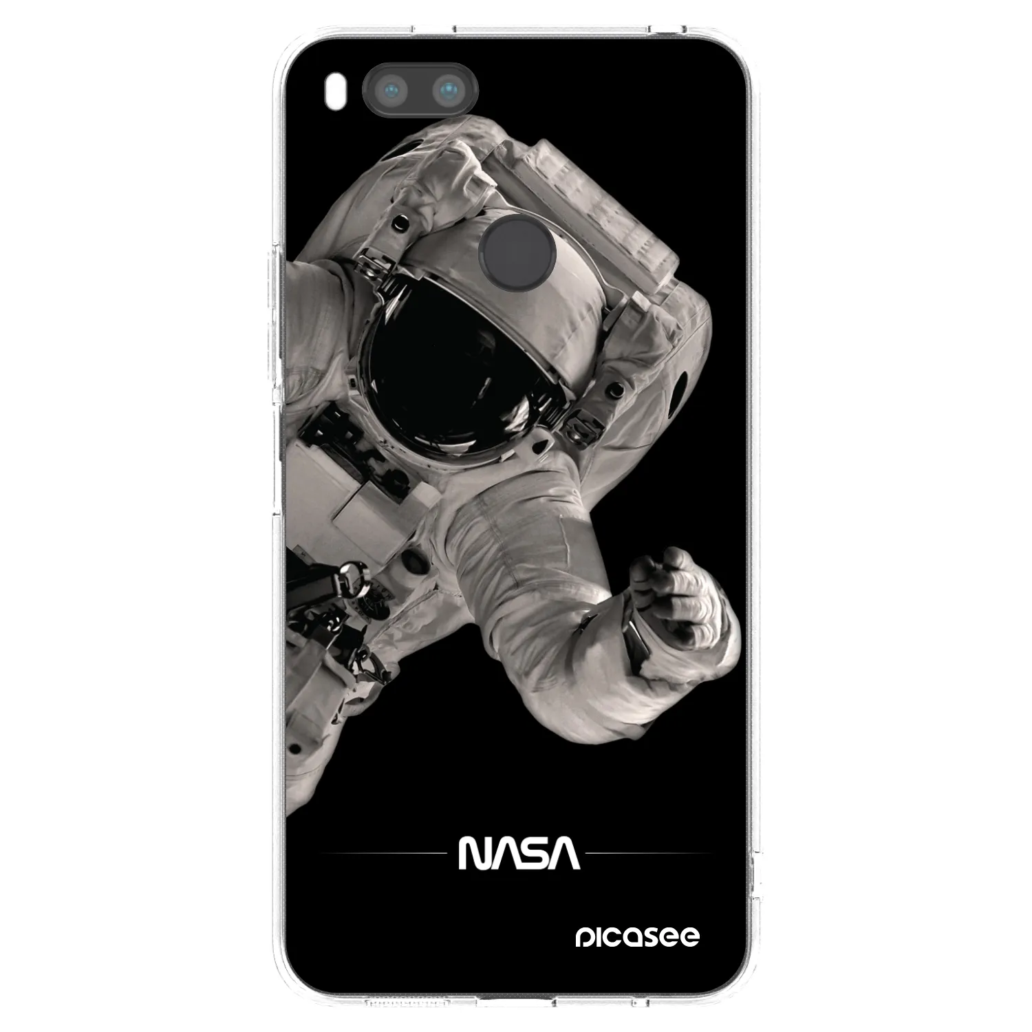 Picasee silikónový prehľadný obal pre Xiaomi Redmi A1 - Astronaut Big