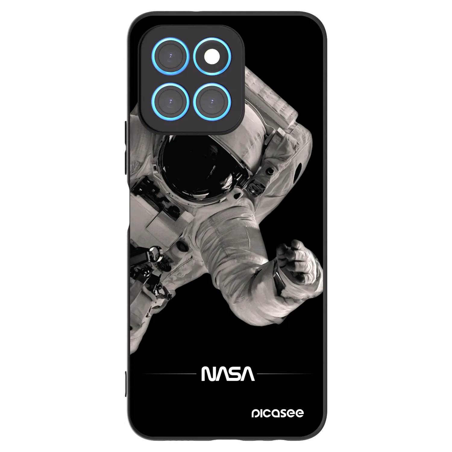Picasee silikónový čierny obal pre Honor X6 - Astronaut Big