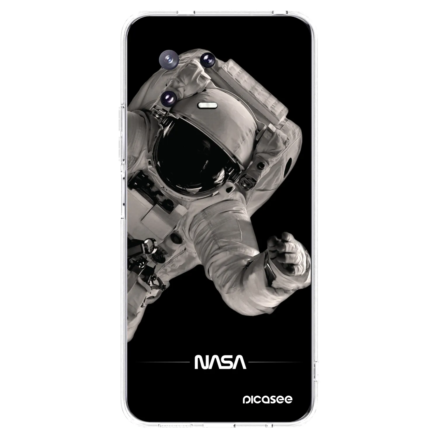 Picasee silikónový prehľadný obal pre Xiaomi 13 Pro - Astronaut Big