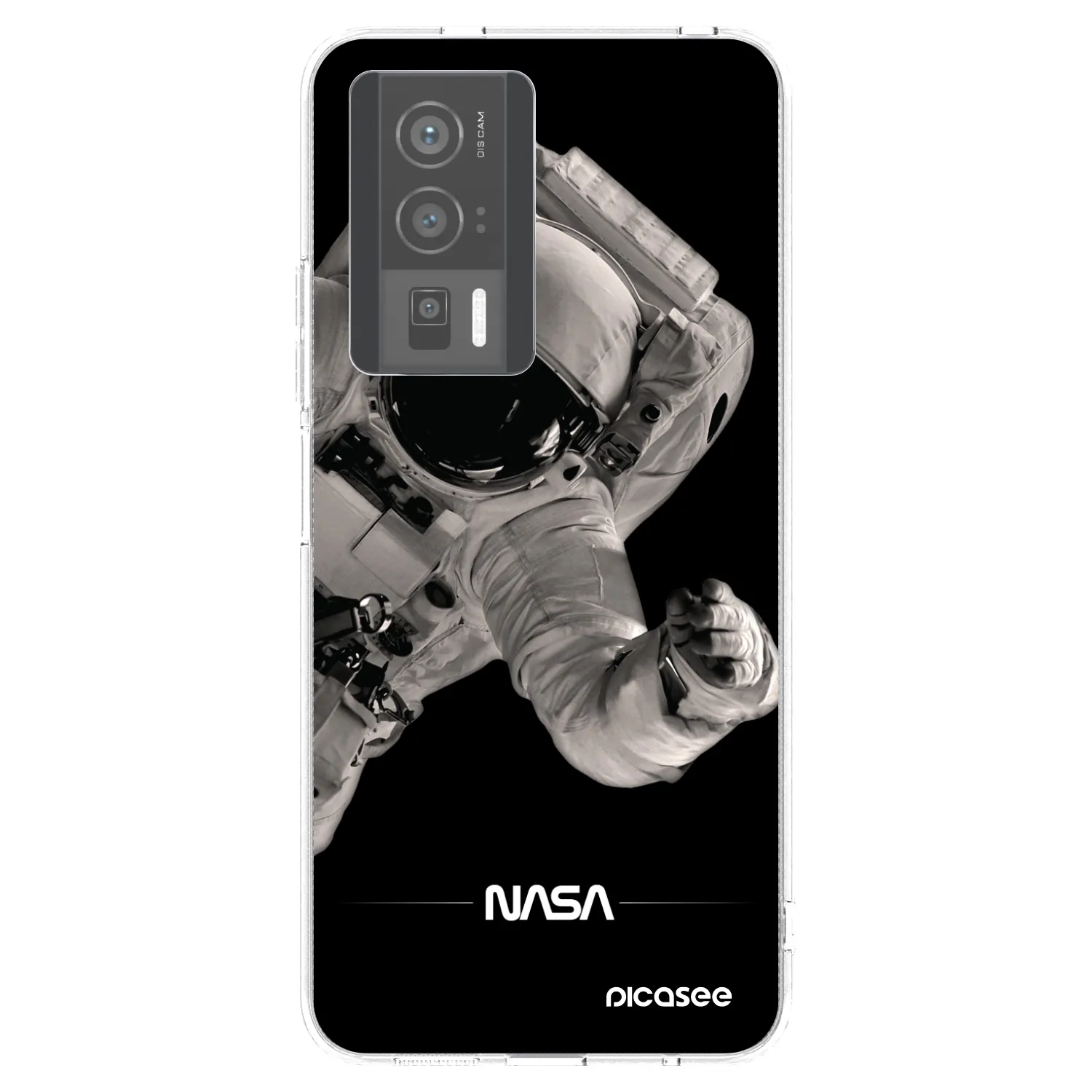 Picasee silikónový prehľadný obal pre Xiaomi Poco F5 Pro 5G - Astronaut Big