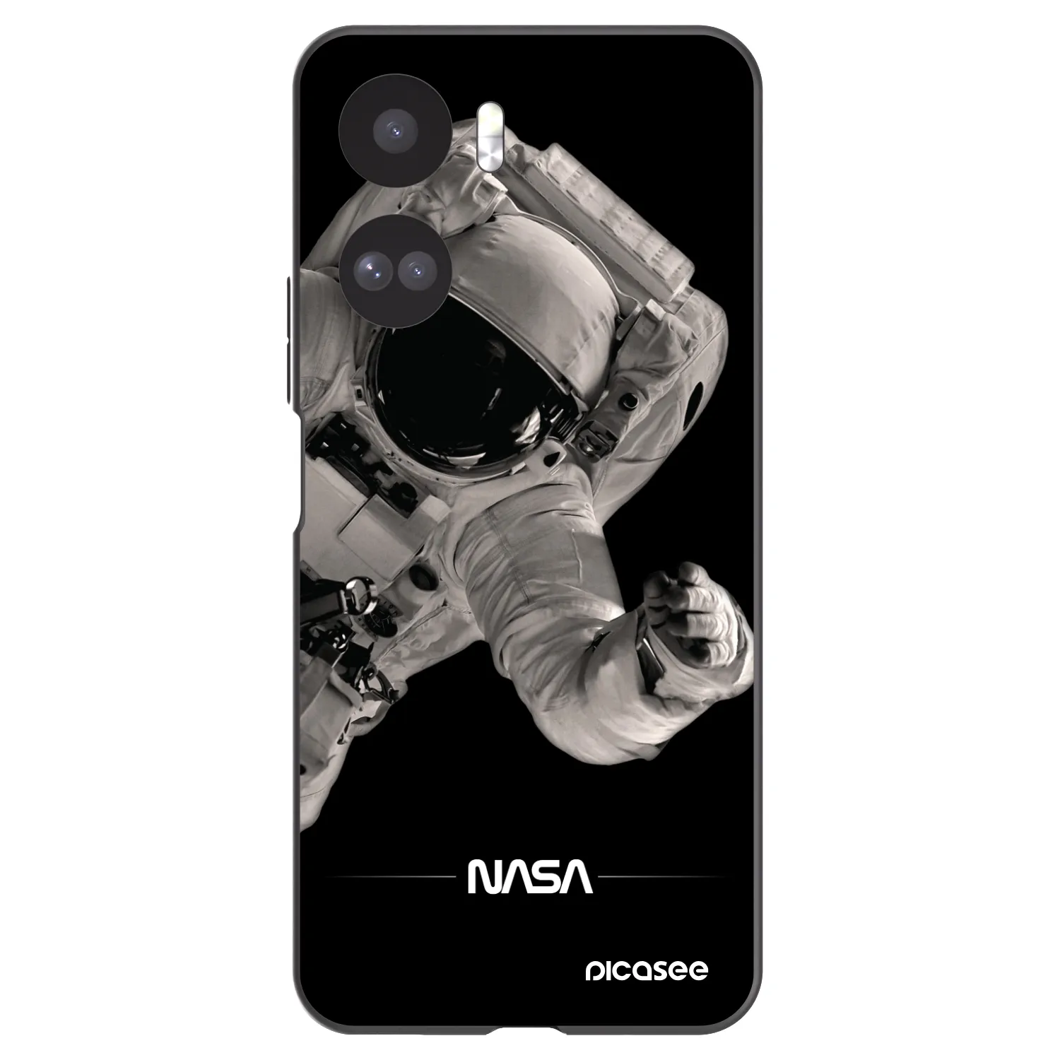Picasee silikónový čierny obal pre Honor 90 Lite 5G - Astronaut Big