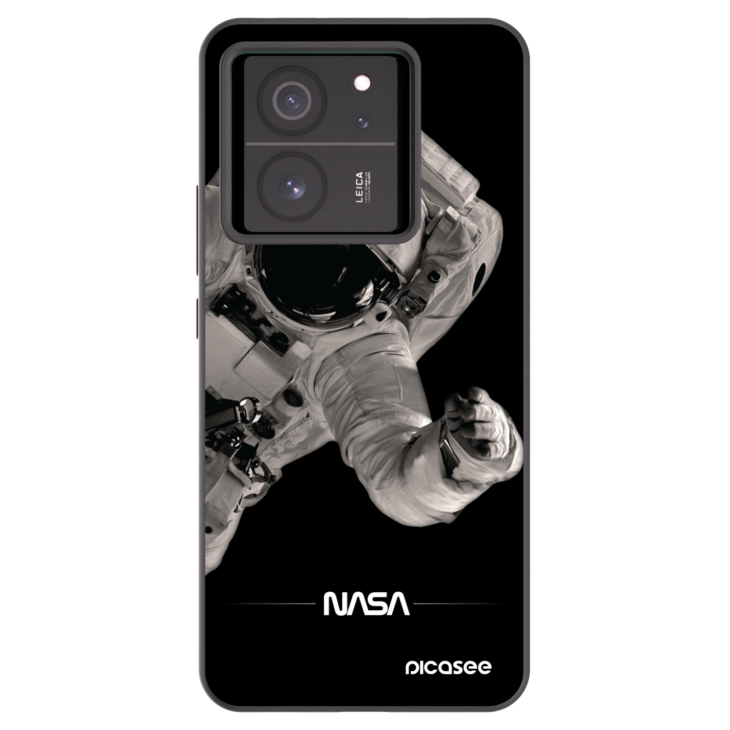 Picasee silikónový čierny obal pre Xiaomi 13T Pro - Astronaut Big
