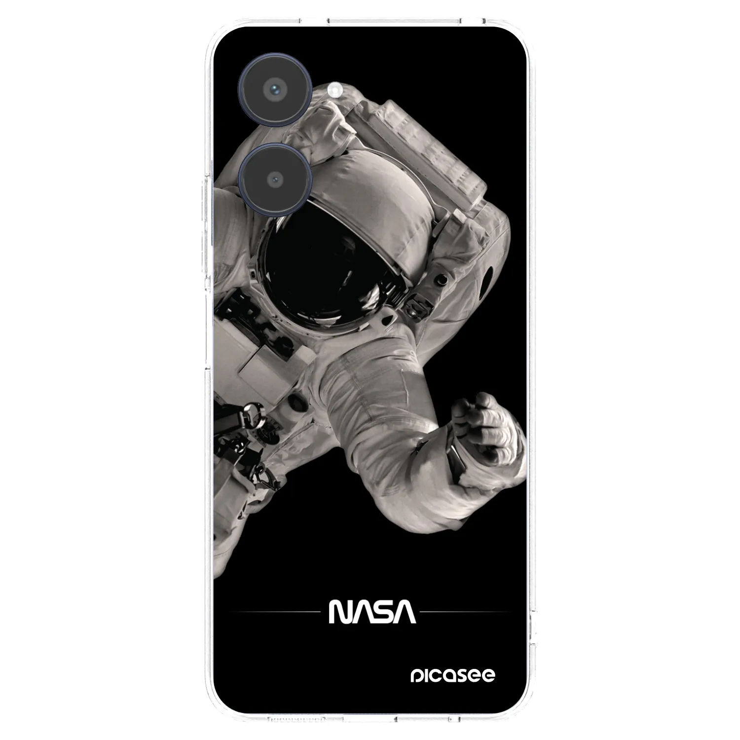 Picasee silikónový prehľadný obal pre Realme 10 4G - Astronaut Big