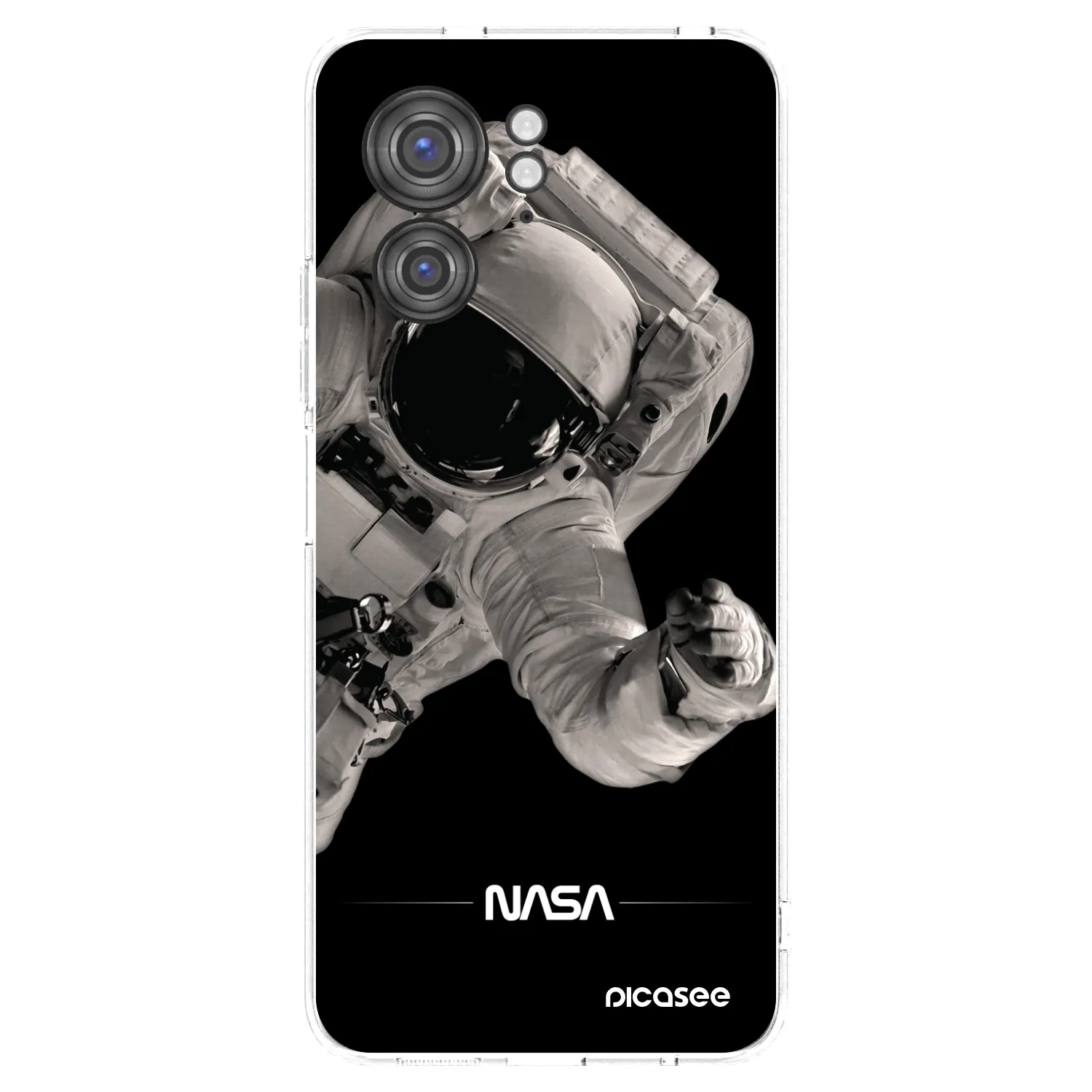 Picasee silikónový prehľadný obal pre Motorola Edge 40 - Astronaut Big