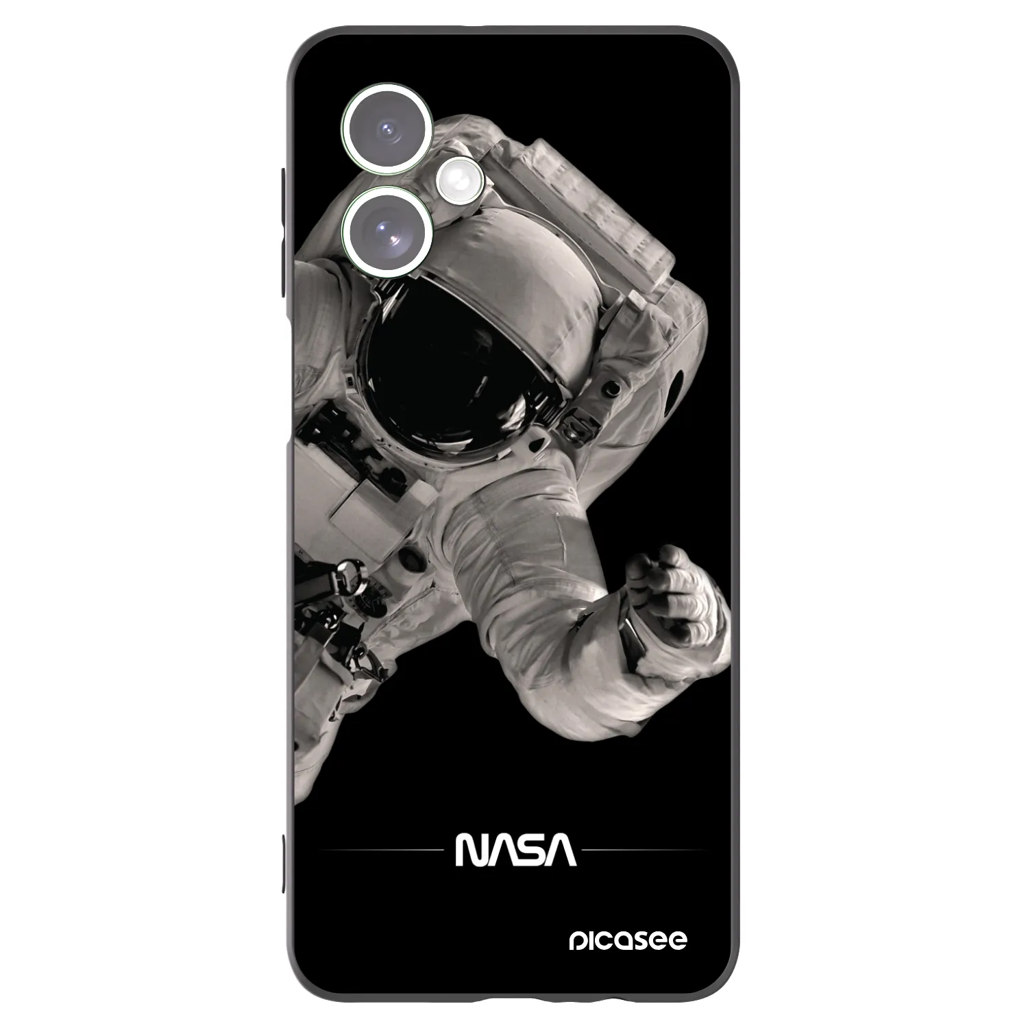Silikónový čierny obal pre Motorola Moto G54 5G - Astronaut Big
