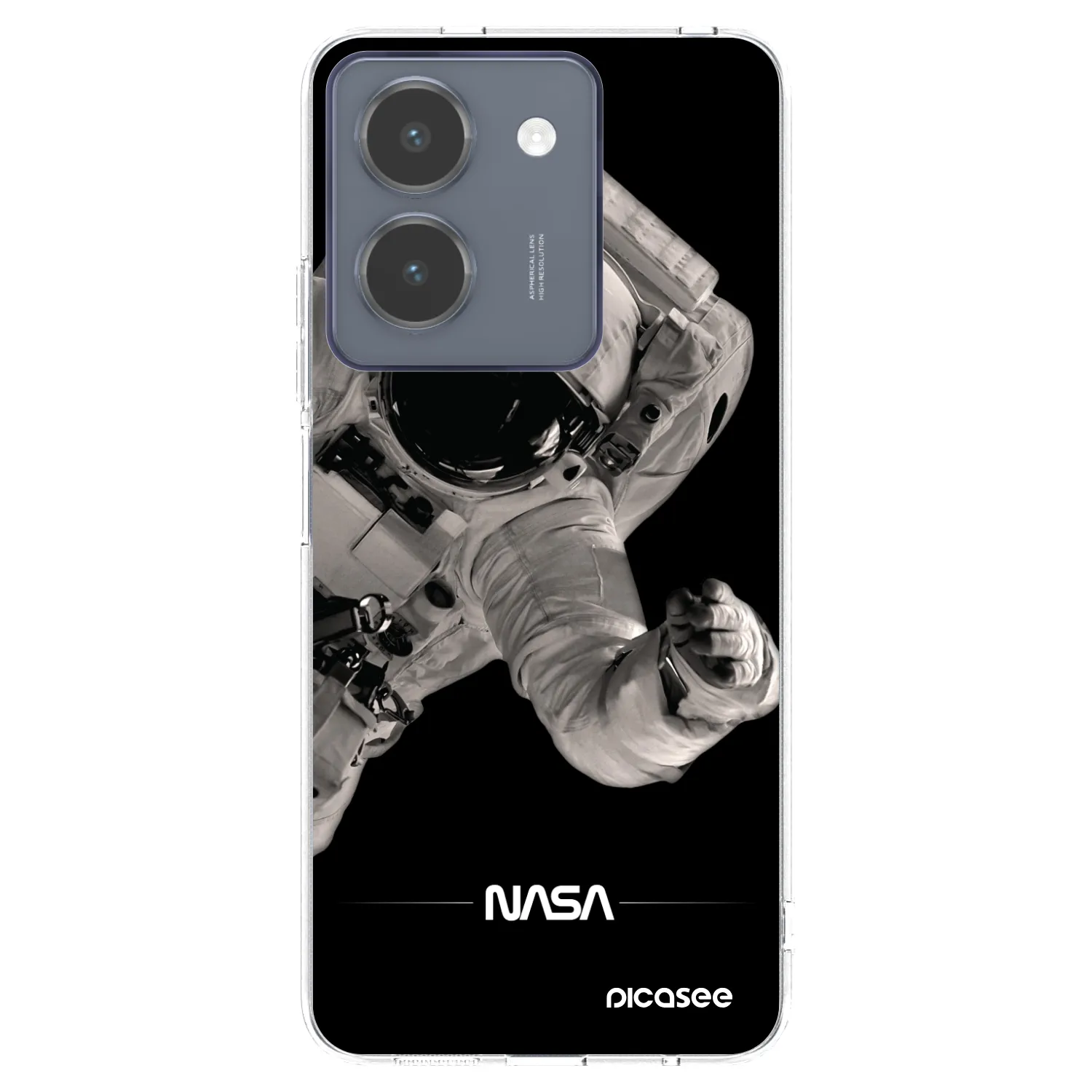 Picasee silikónový prehľadný obal pre Vivo Y36 4G - Astronaut Big