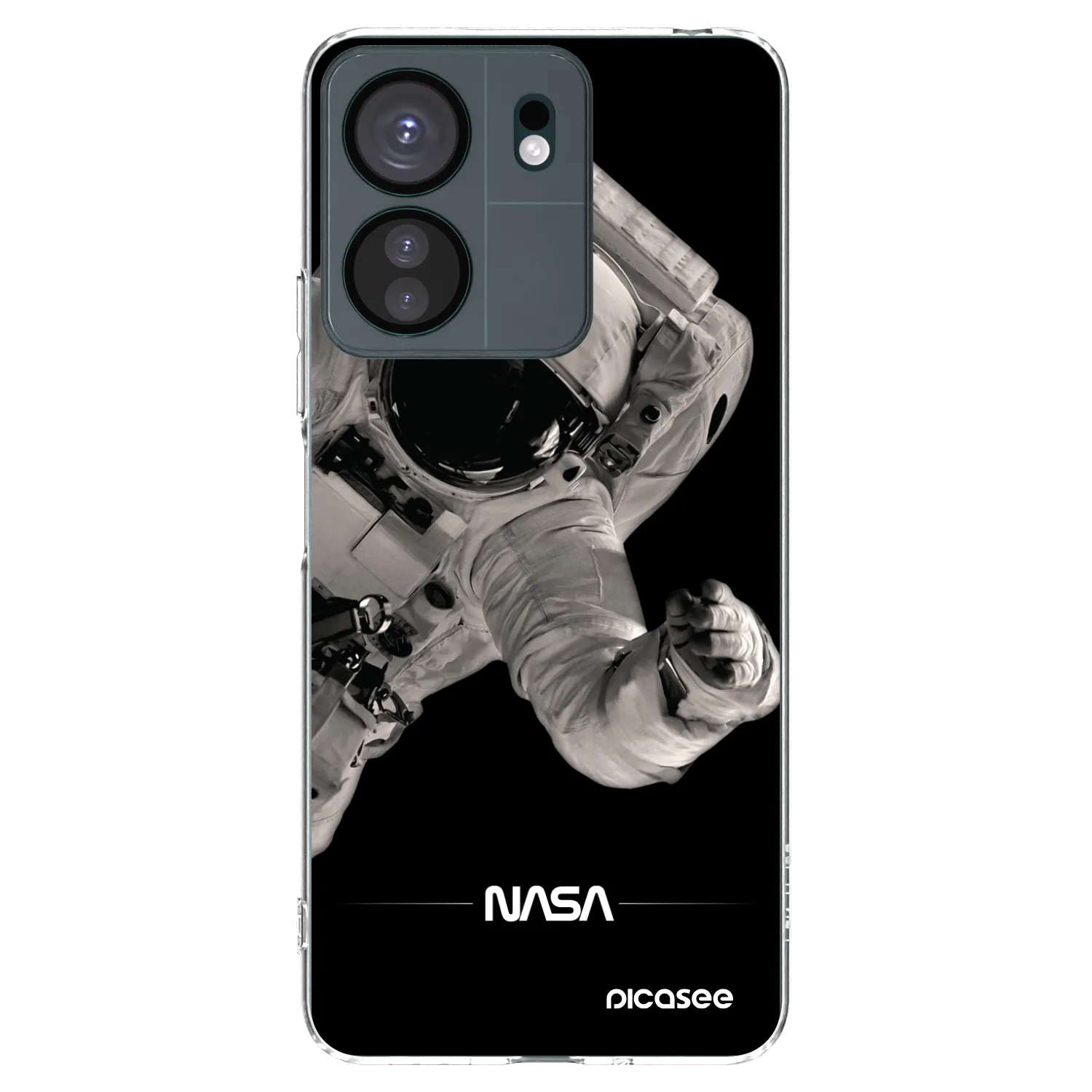 Silikónový prehľadný obal pre Xiaomi Redmi 13C 4G - Astronaut Big