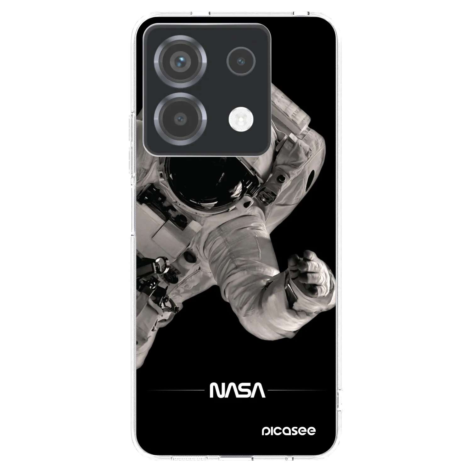 Picasee silikónový prehľadný obal pre Xiaomi Poco X6 - Astronaut Big