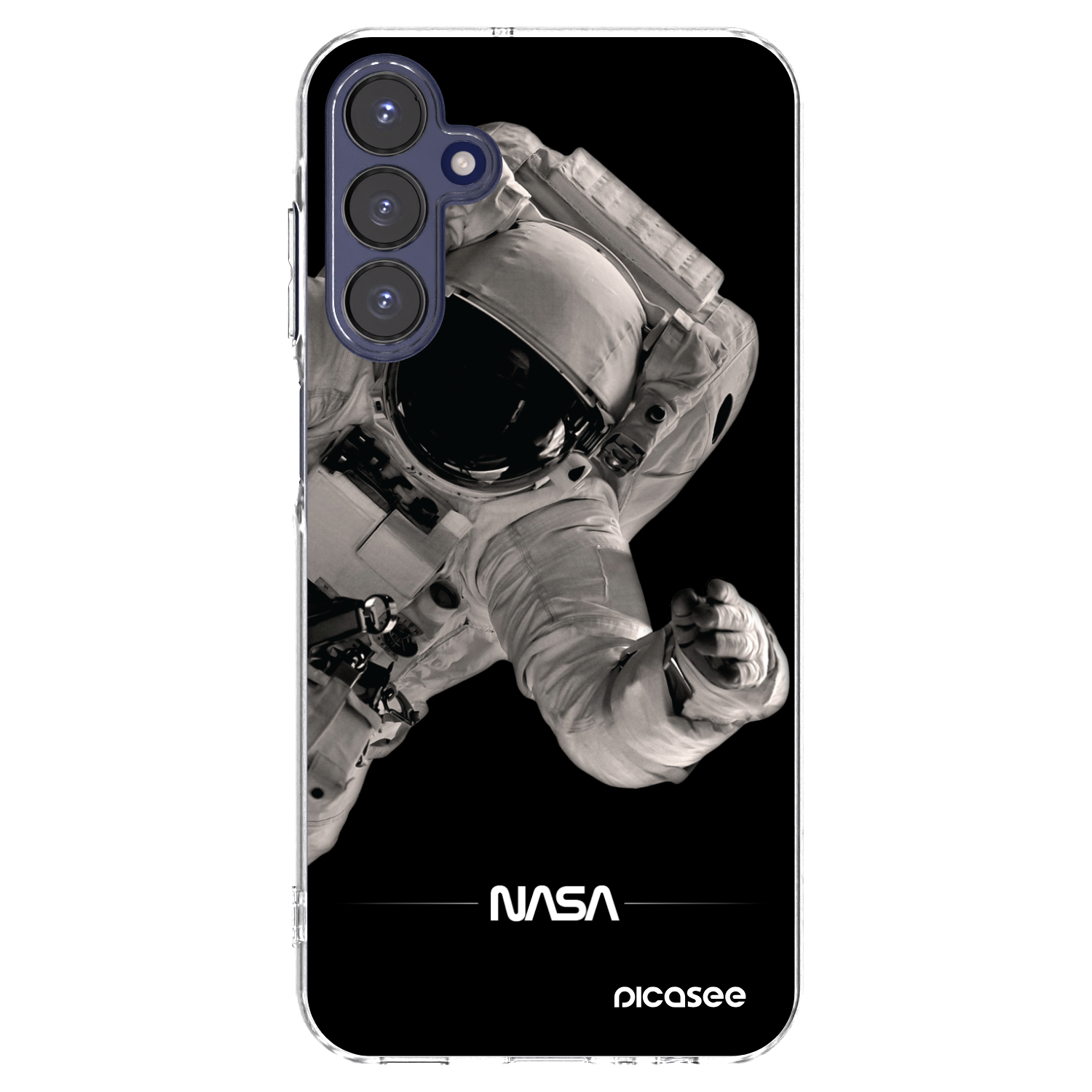 Picasee silikónový prehľadný obal pre Samsung Galaxy A15 A155F 4G - Astronaut Big