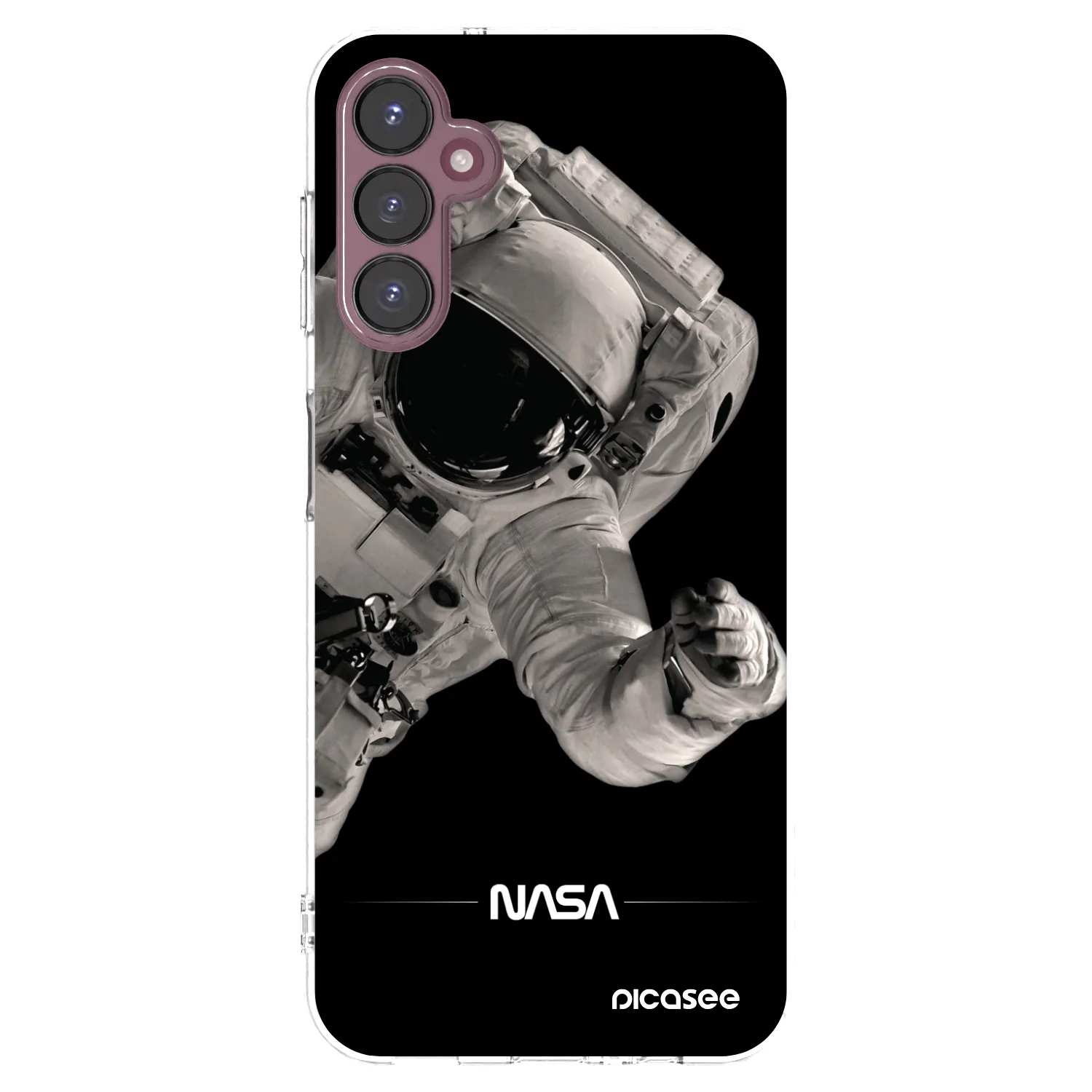 Picasee silikónový prehľadný obal pre Samsung Galaxy A05s A057G - Astronaut Big