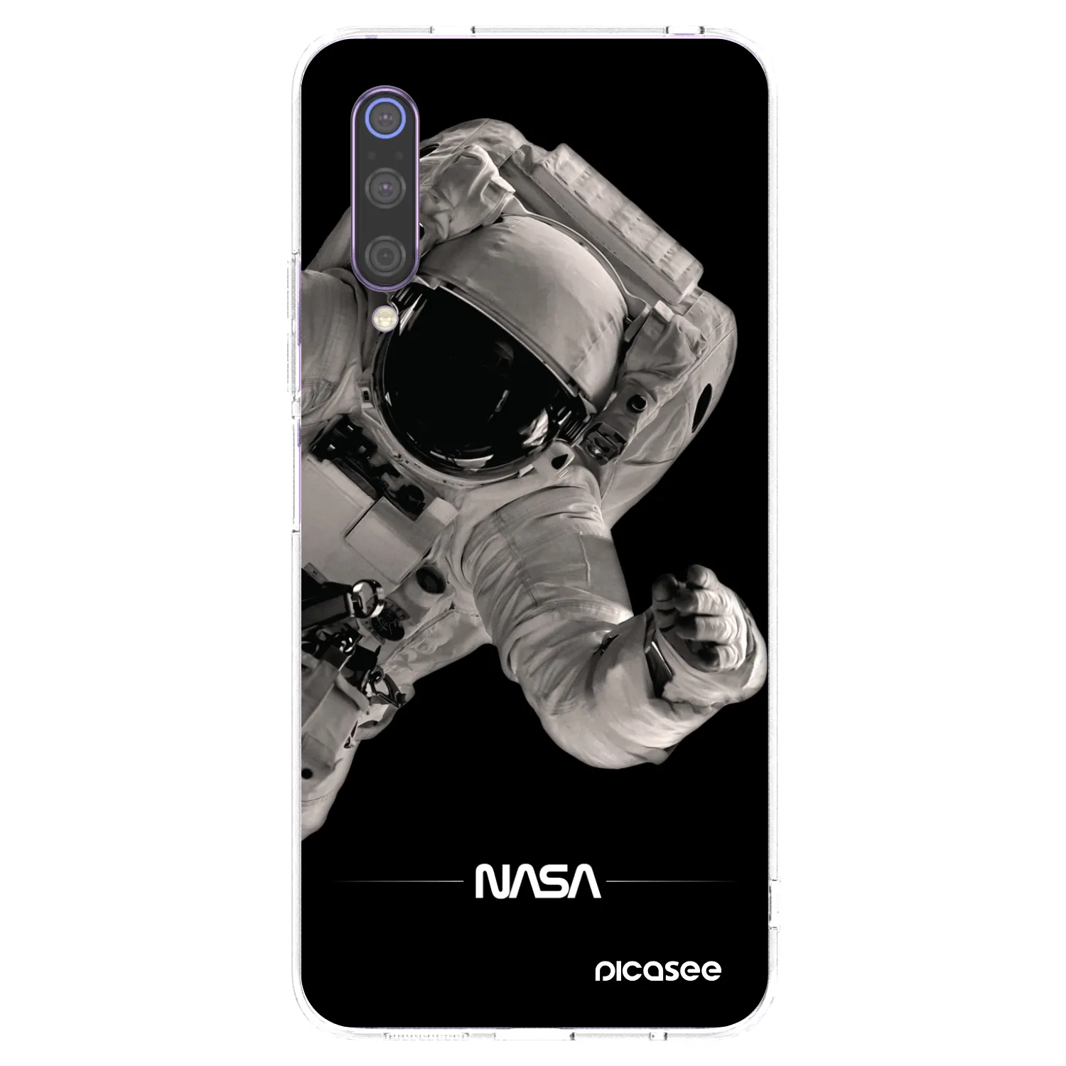 Picasee silikónový prehľadný obal pre Xiaomi Mi 9 - Astronaut Big