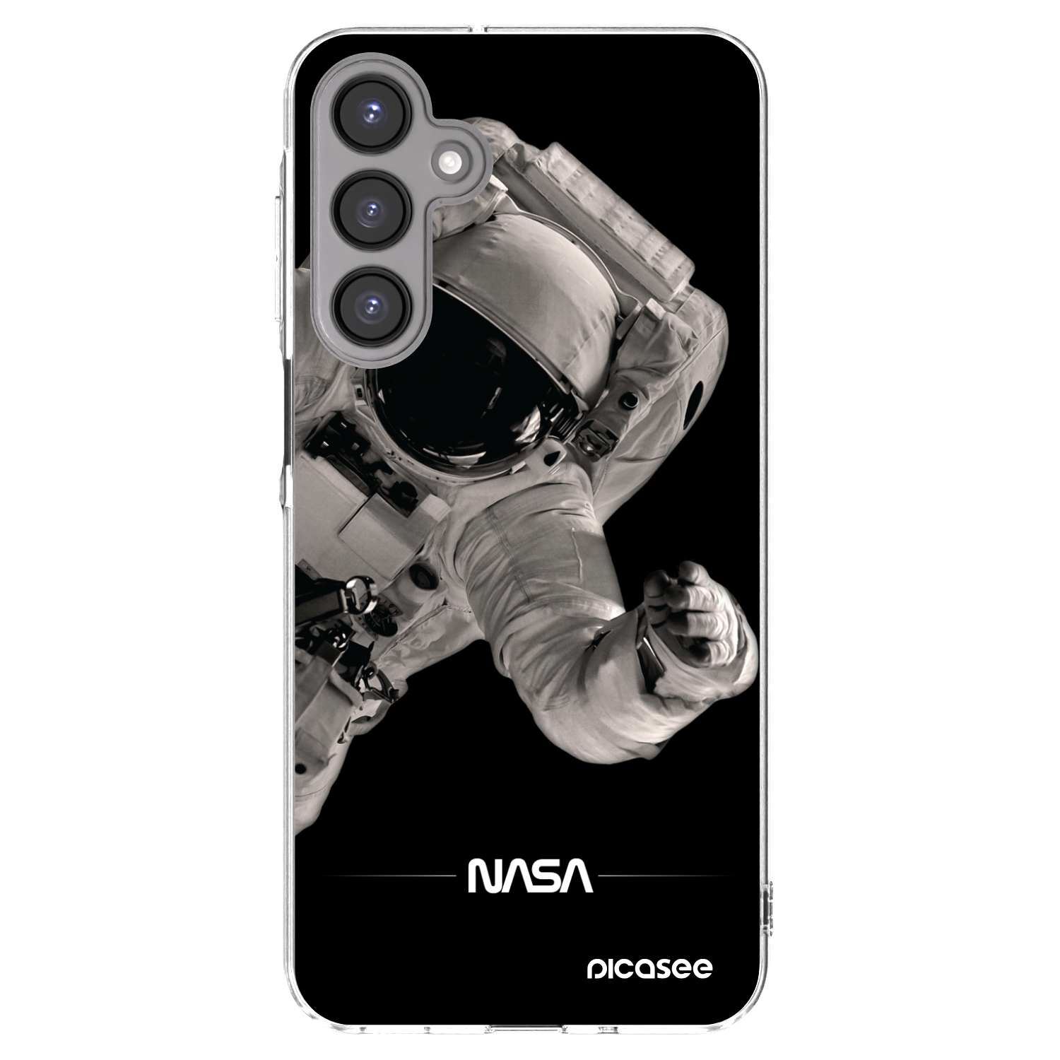 Picasee silikónový prehľadný obal pre Samsung Galaxy A16 5G - Astronaut Big