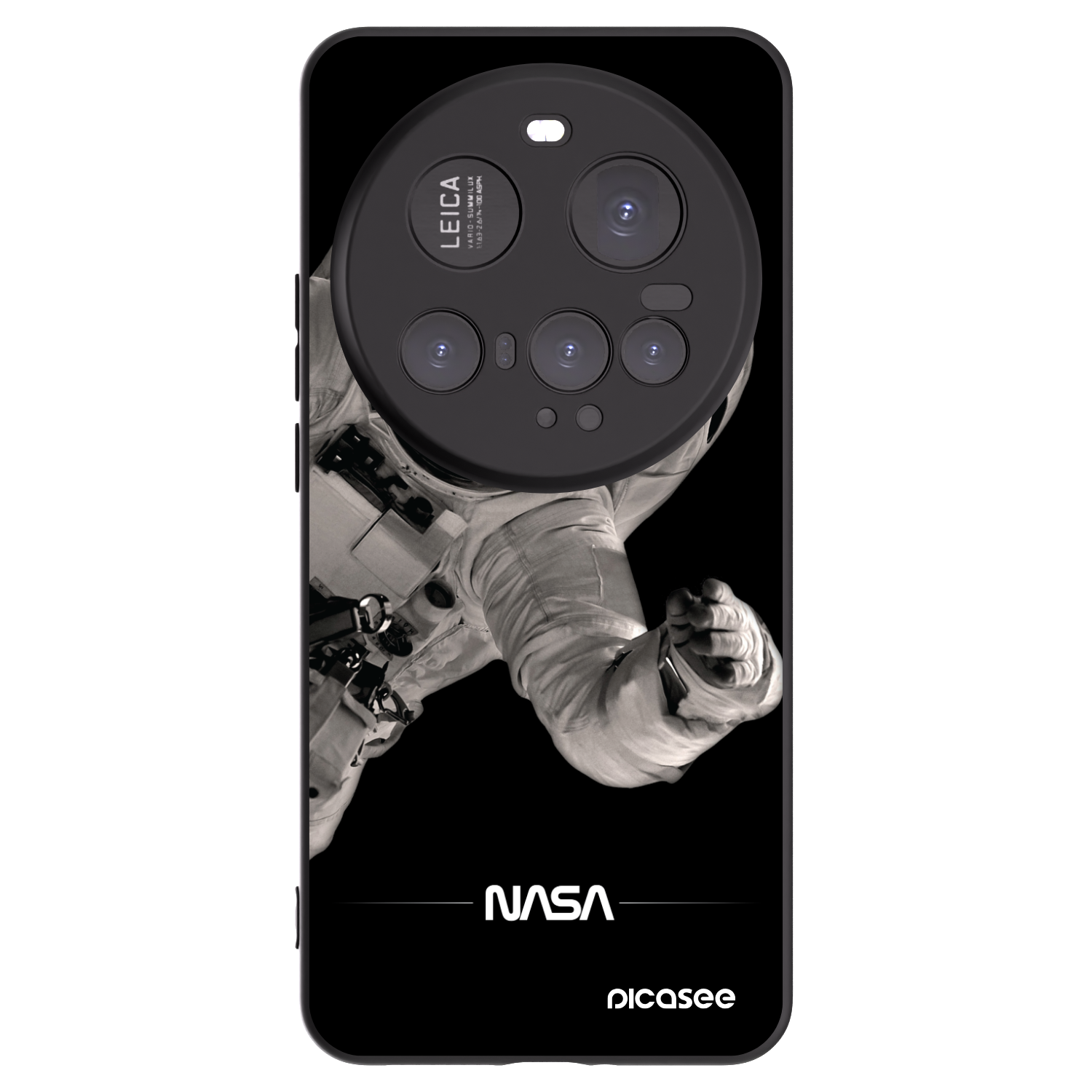 Picasee silikónový čierny obal pre Xiaomi 15 Ultra - Astronaut Big