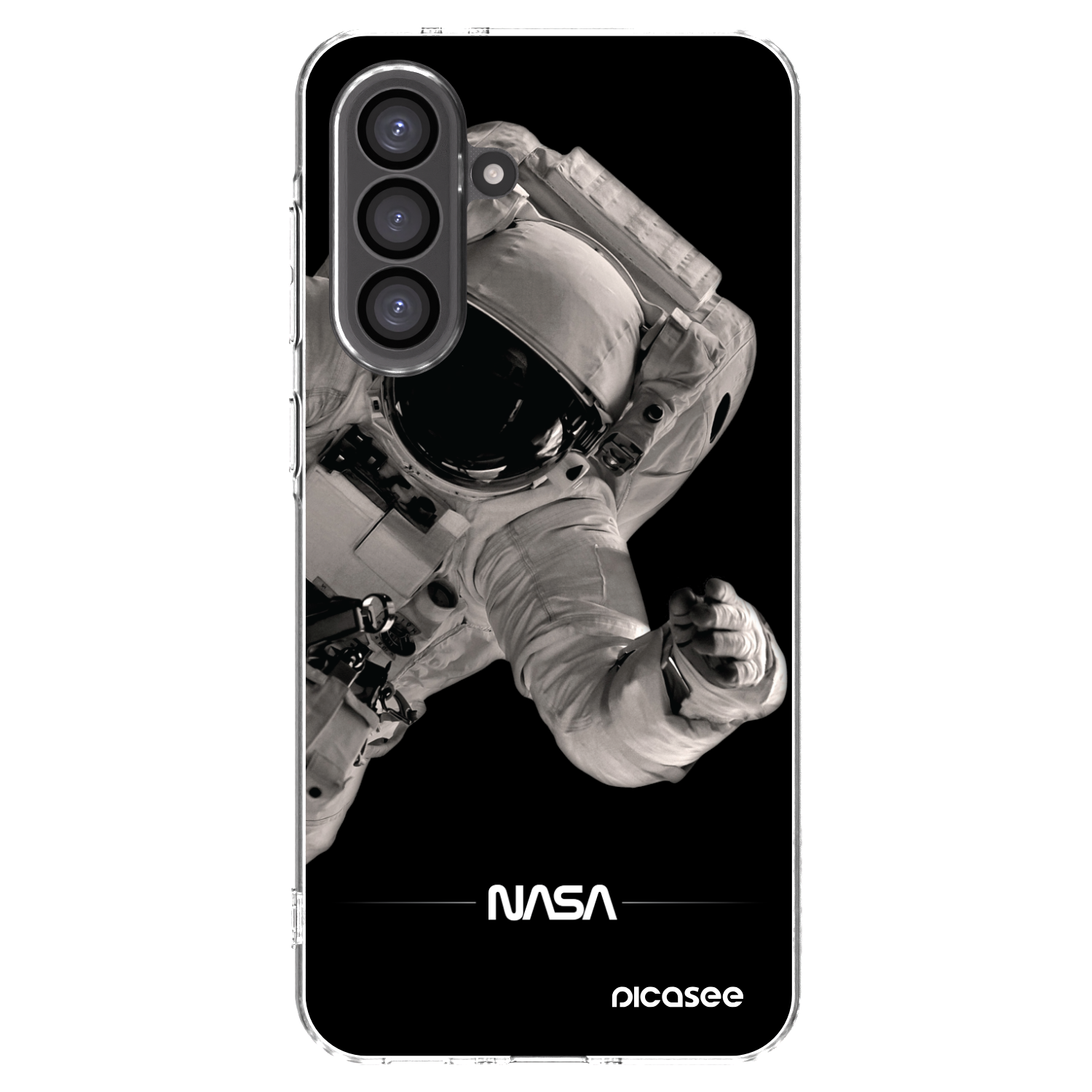 Picasee silikónový prehľadný obal pre Samsung Galaxy A36 5G - Astronaut Big