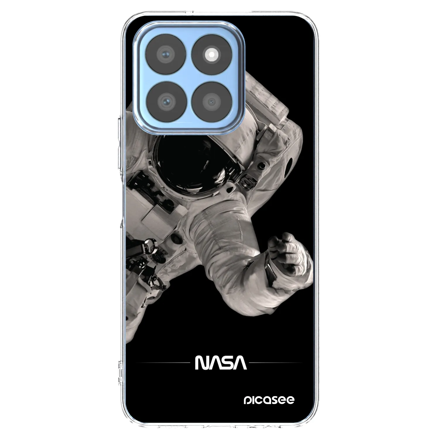 Picasee silikónový prehľadný obal pre Honor X8c - Astronaut Big