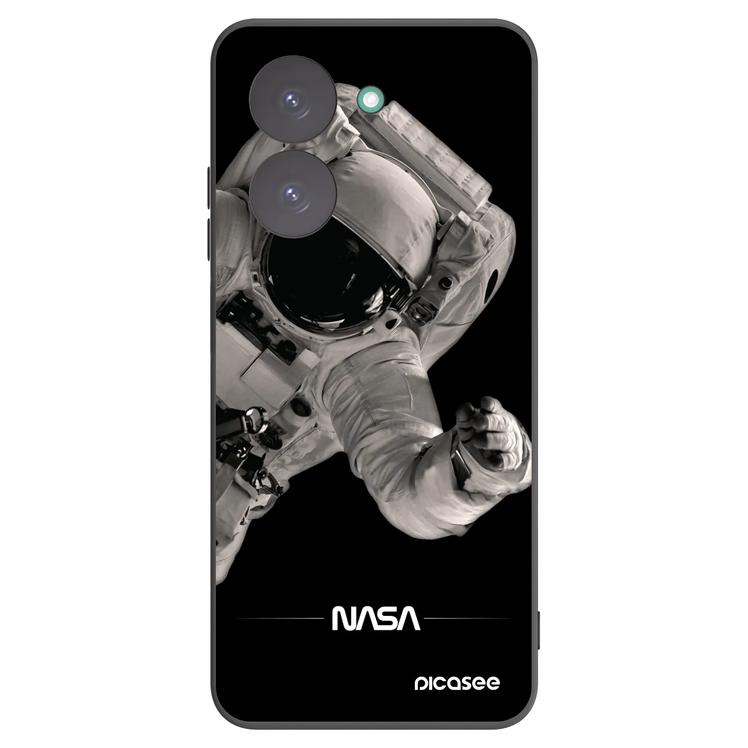 Picasee silikónový čierny obal pre Xiaomi Redmi A5 - Astronaut Big