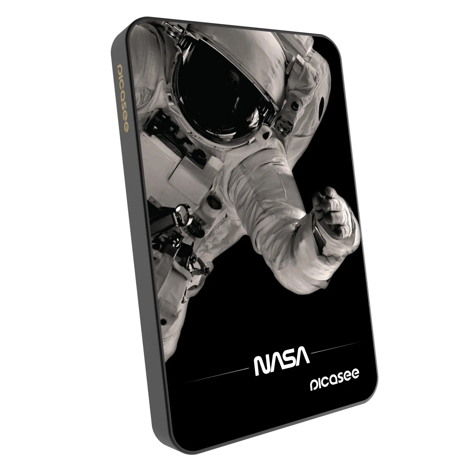 Picasee Powerbanka s MagSafe 5 000 mAh Šedá - Astronaut Big