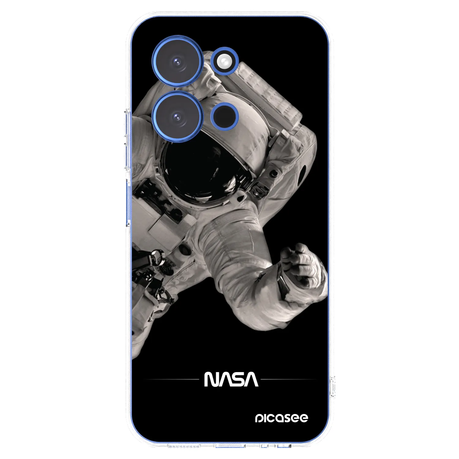 Picasee silikónový prehľadný obal pre Xiaomi Redmi 15C 4G - Astronaut Big