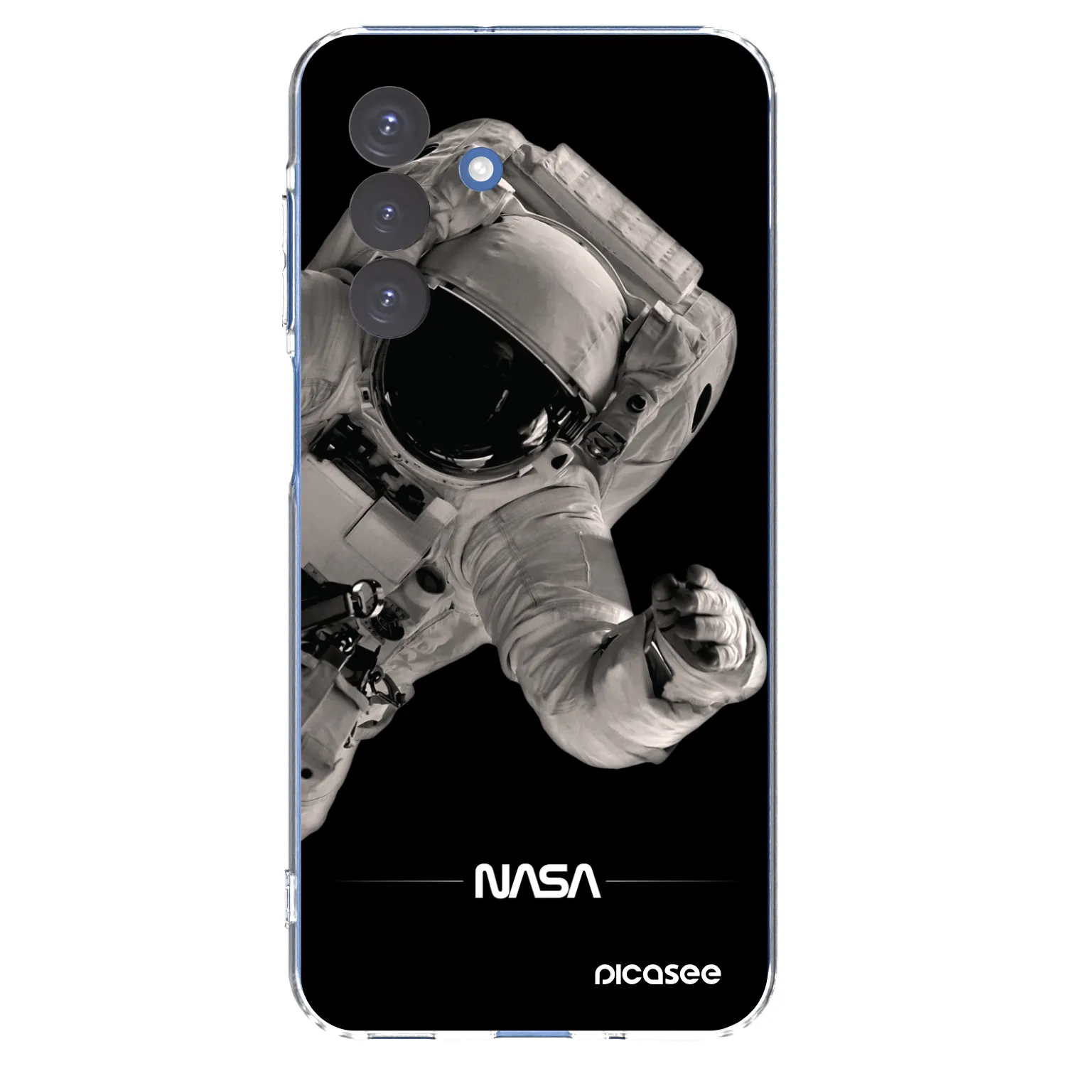 Picasee silikónový prehľadný obal pre Samsung Galaxy A17 5G - Astronaut Big