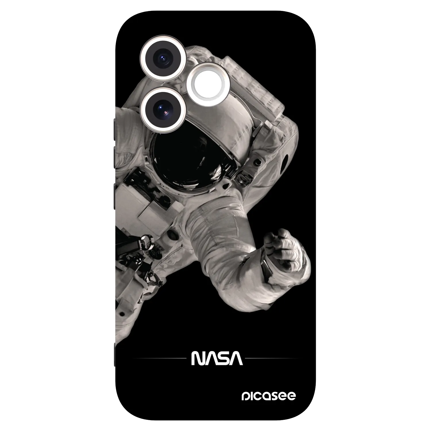 Picasee silikónový čierny obal pre Honor 600 Lite - Astronaut Big